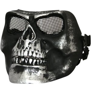 Hardshell Face Mask   Skull Design