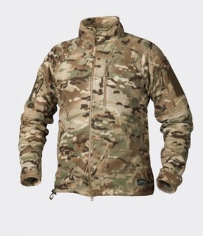 Alpha TACTICAL Grid Fleece Jacket OLIVE GREEN