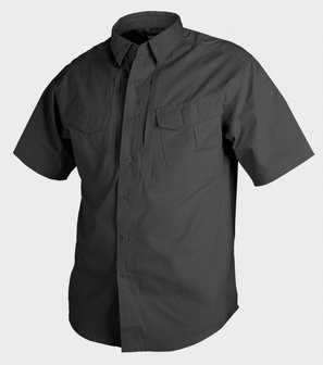 DEFENDER SHIRT Short Sleeve BLACK / ZWART / NOIR