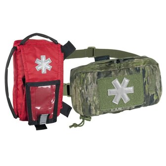 MODULAR INDIVIDUAL MED KIT&reg; Pouch Helikon-Tex Red with BLACK