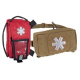 MODULAR INDIVIDUAL MED KIT® Pouch Helikon-Tex Red with BLACK_